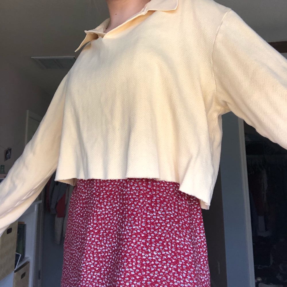long sleeve collared shirt